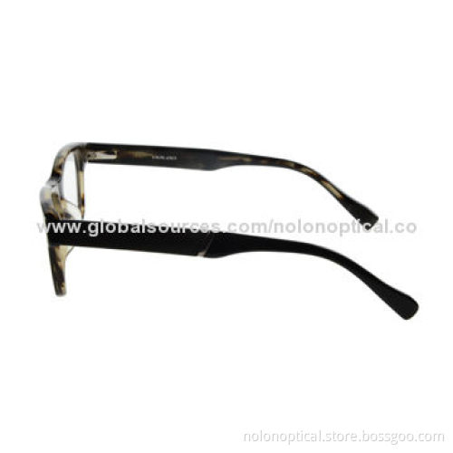 Unisex handmade acetate optical frames with customized logo available, different colors